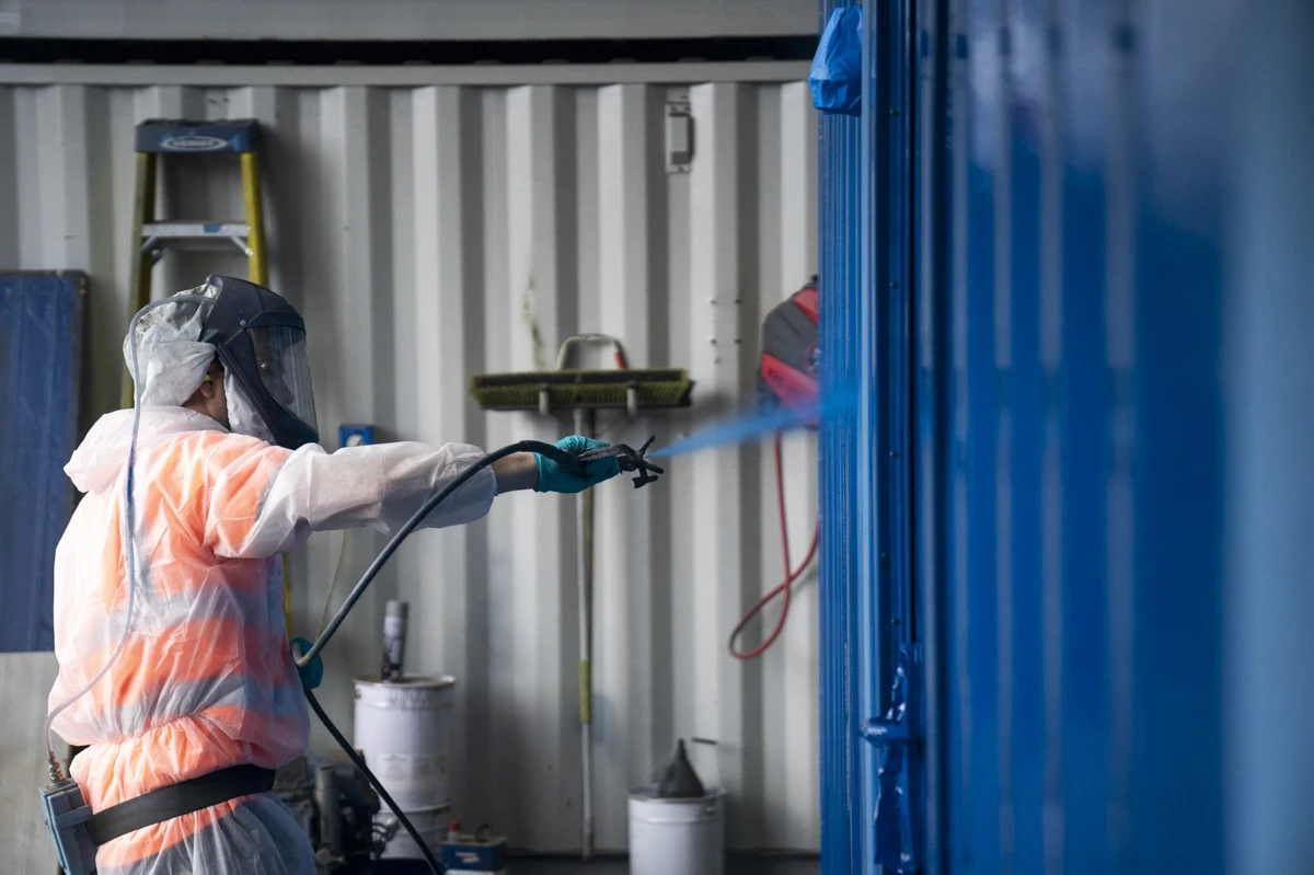 Container painting